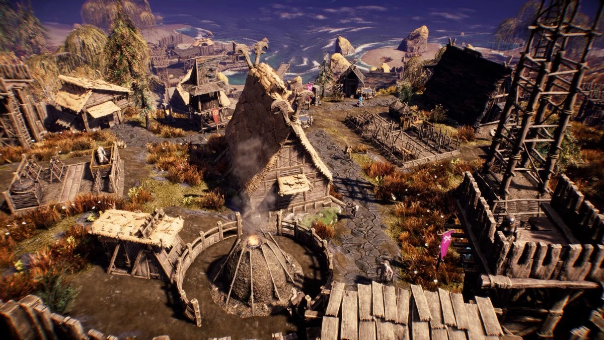 Spring has come to ASKA, and the Vikings now brew mead and fight in the mines