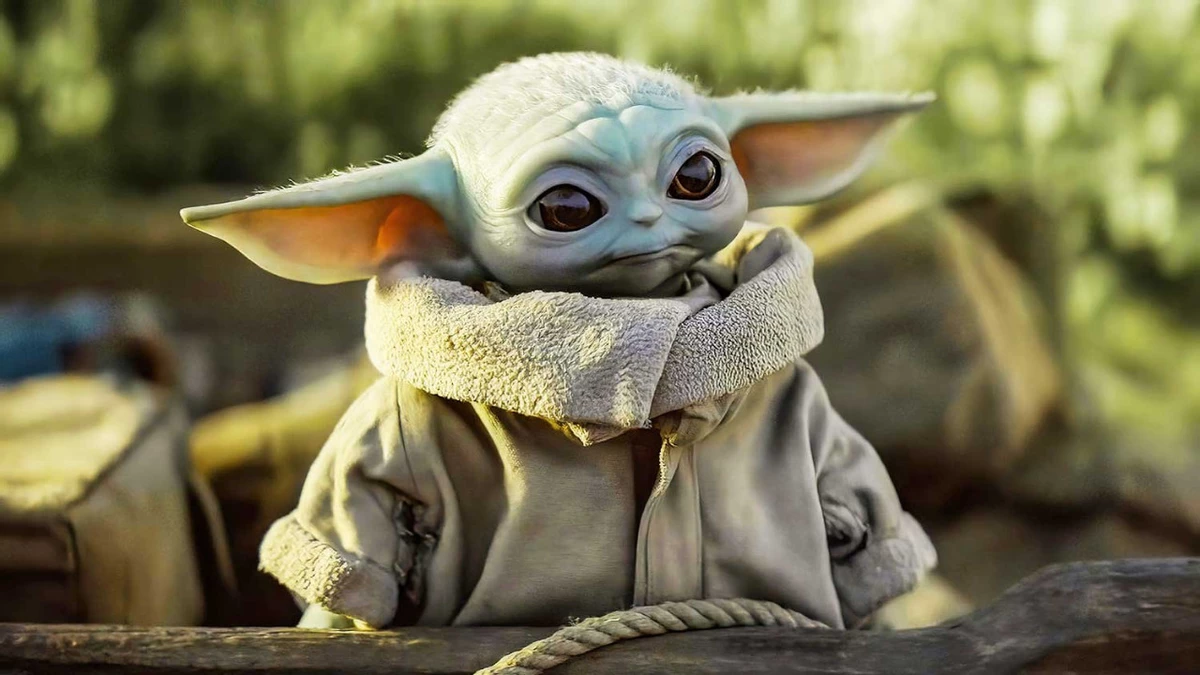 This is what Grogu from "The Mandalorian" looks like without clothes — live with it now