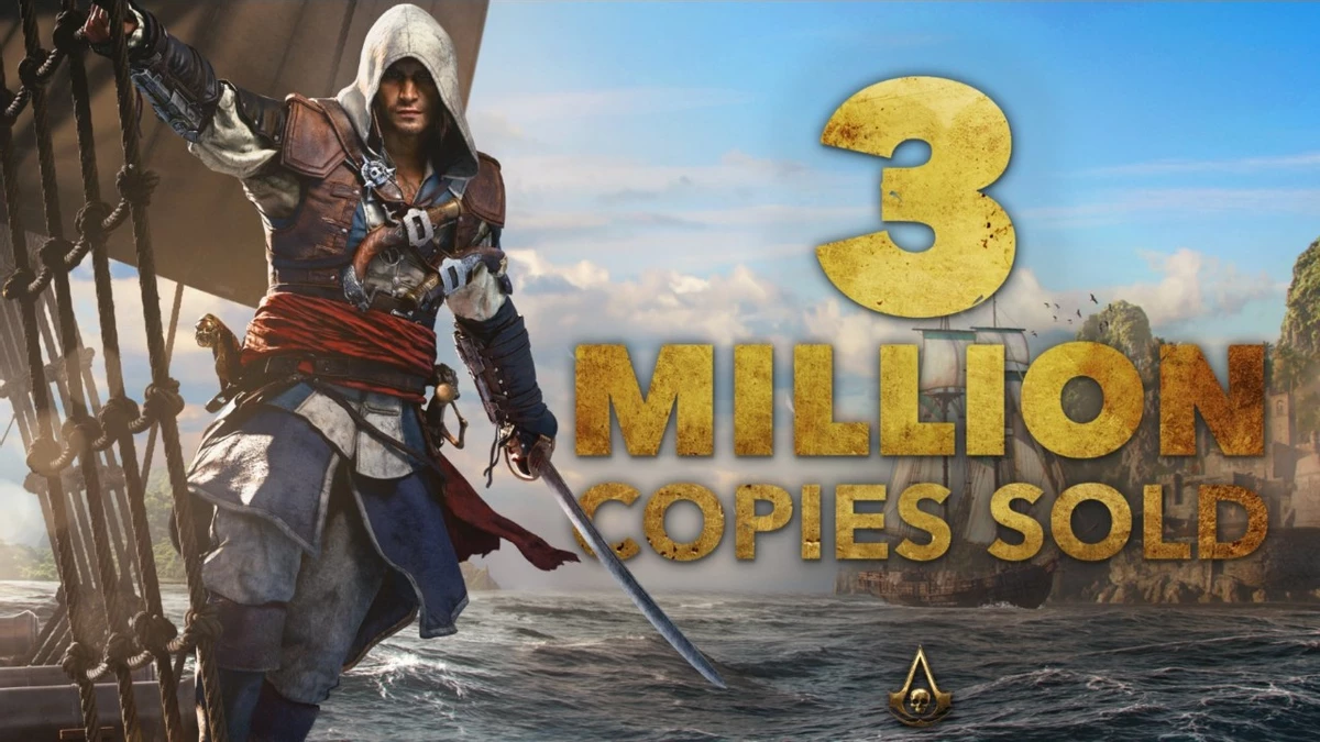 Yo-ho-ho, the circulation of Assassin's Creed Black Flag Resynced has reached three million copies